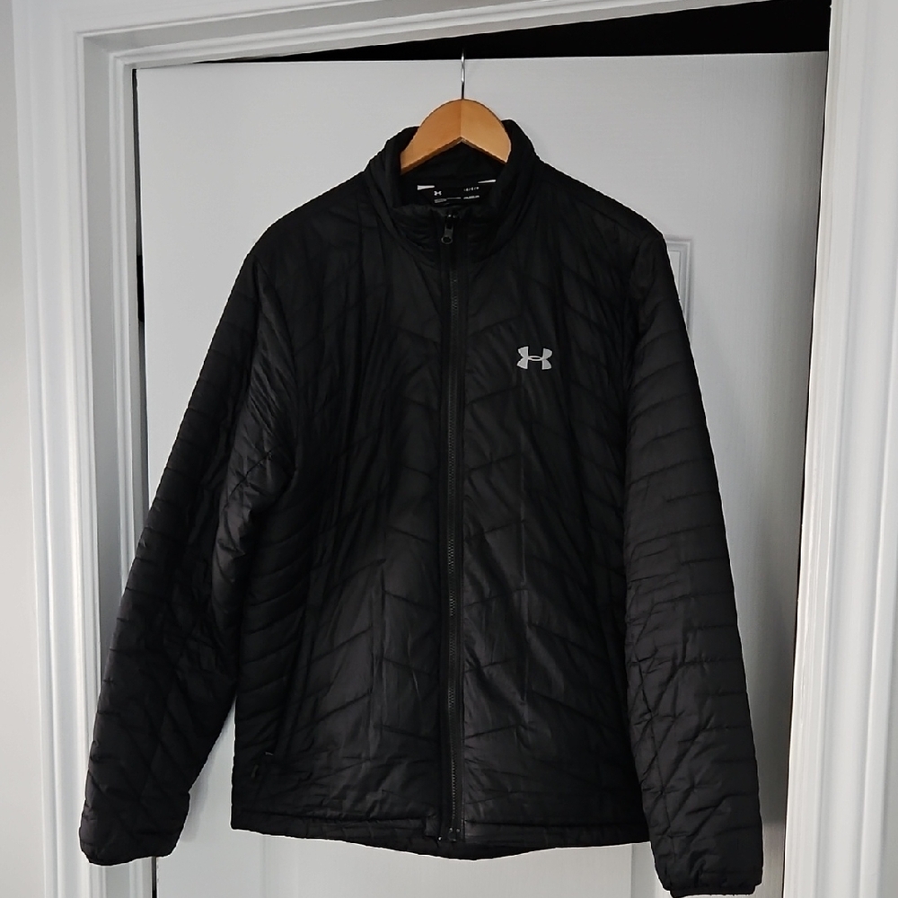 Under Armour Black Performance Jacket Quilted Insulated Design